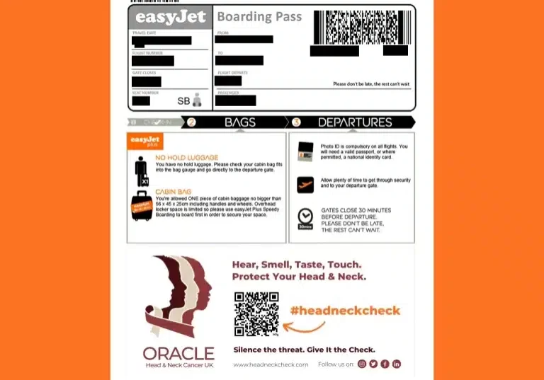 easyJet Boarding Pass_orange